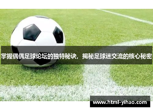 掌握偶偶足球论坛的独特秘诀，揭秘足球迷交流的核心秘密